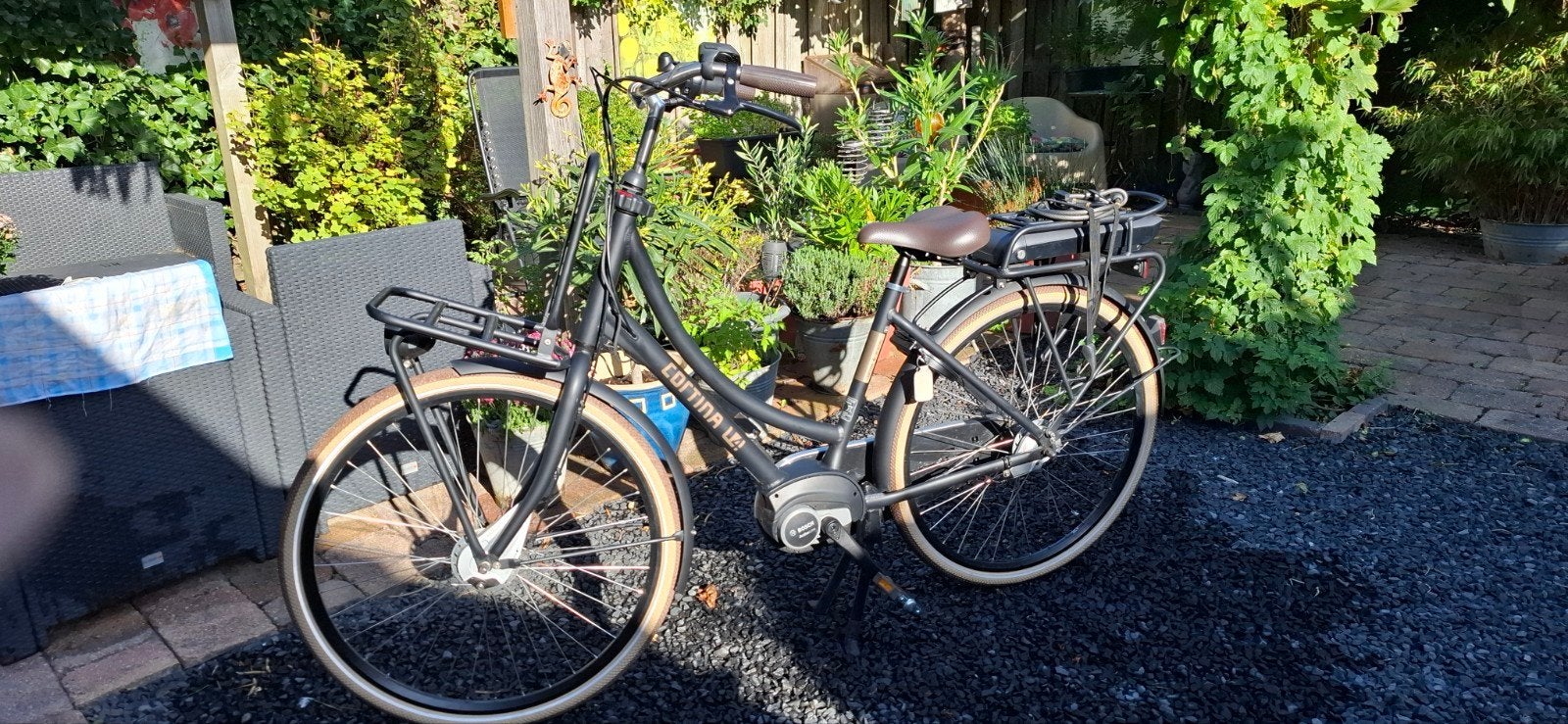 Elektrische damesfiets cortina., 47 tot 51 cm, Ophalen, Zo goed als nieuw, Cortina