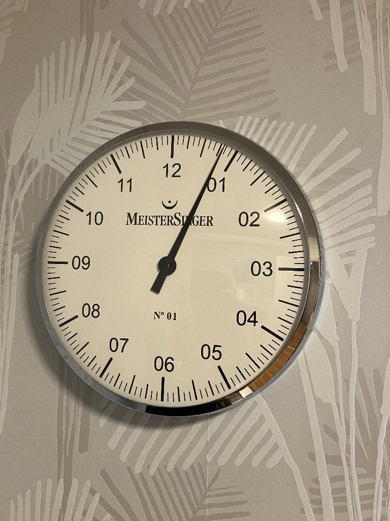 Meistersinger wandklok No. 01, Ophalen, Zo goed als nieuw