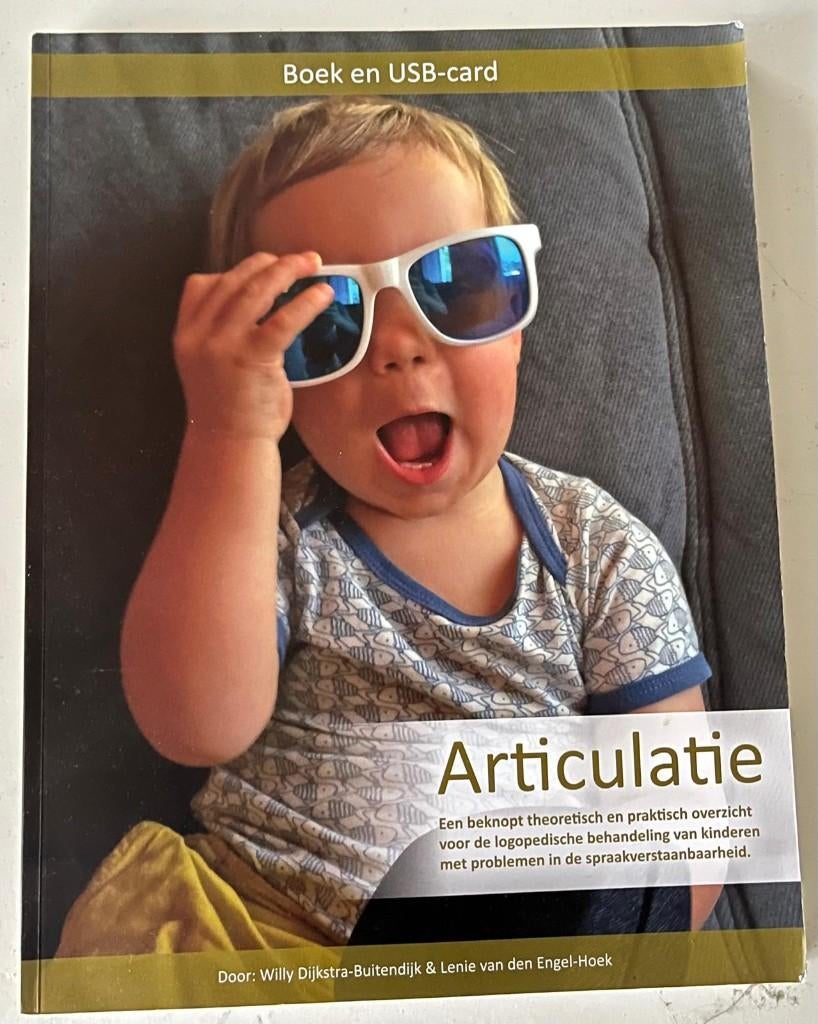 Studieboek 'Articulatie', Boeken, Zo goed als nieuw, Willy Dijkstra- Buitendijk & Lenie van den Engel- Hoek, Beta, HBO