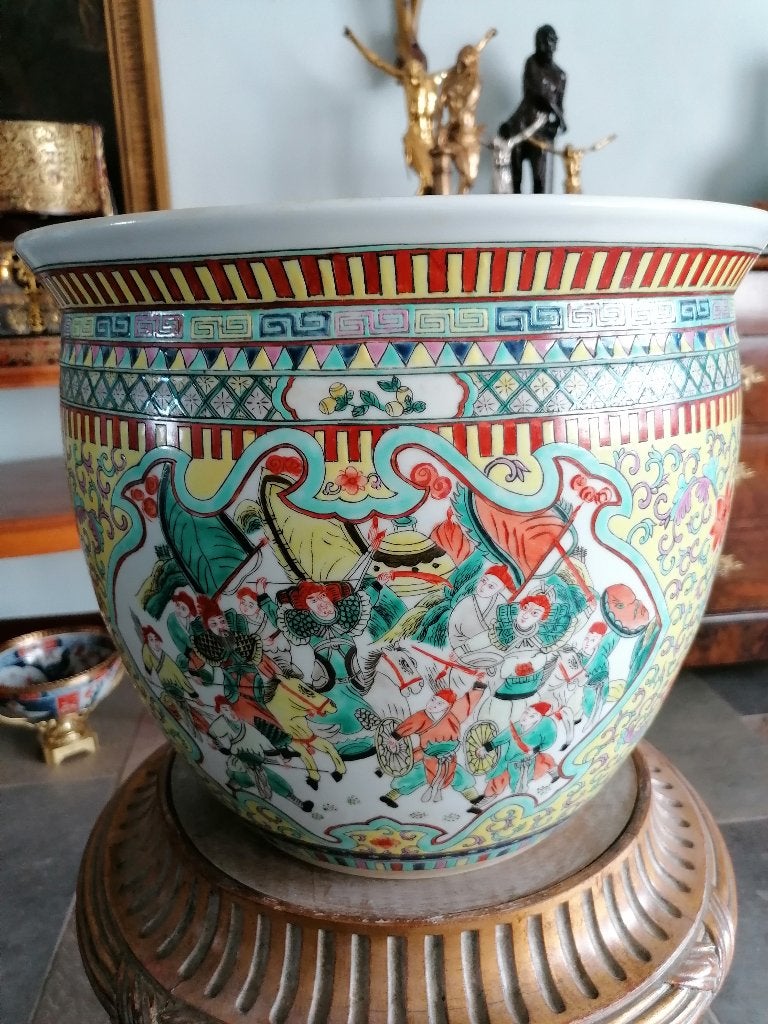 oud Chinese porcelein viskom, Ophalen