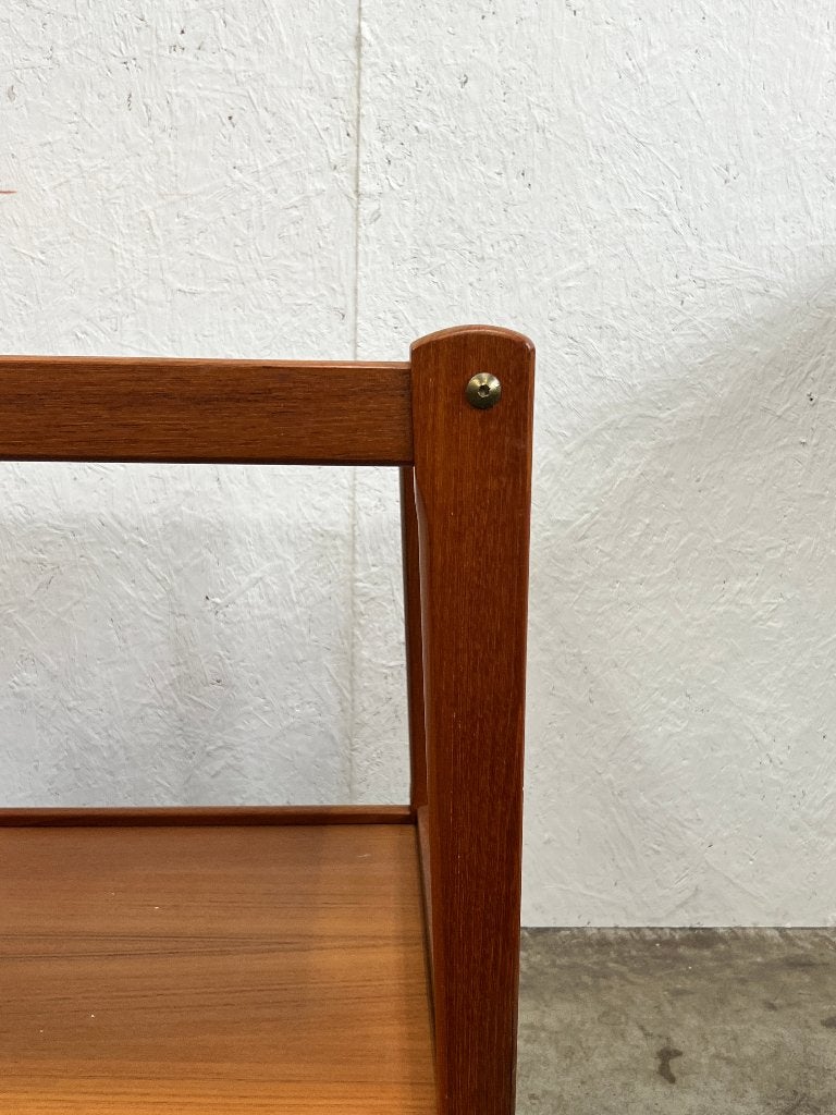 Vintage Deense Trolley, Teak, Brdr Furbo, 1960's, Ophalen, Hout, Gebruikt, Onbekend
