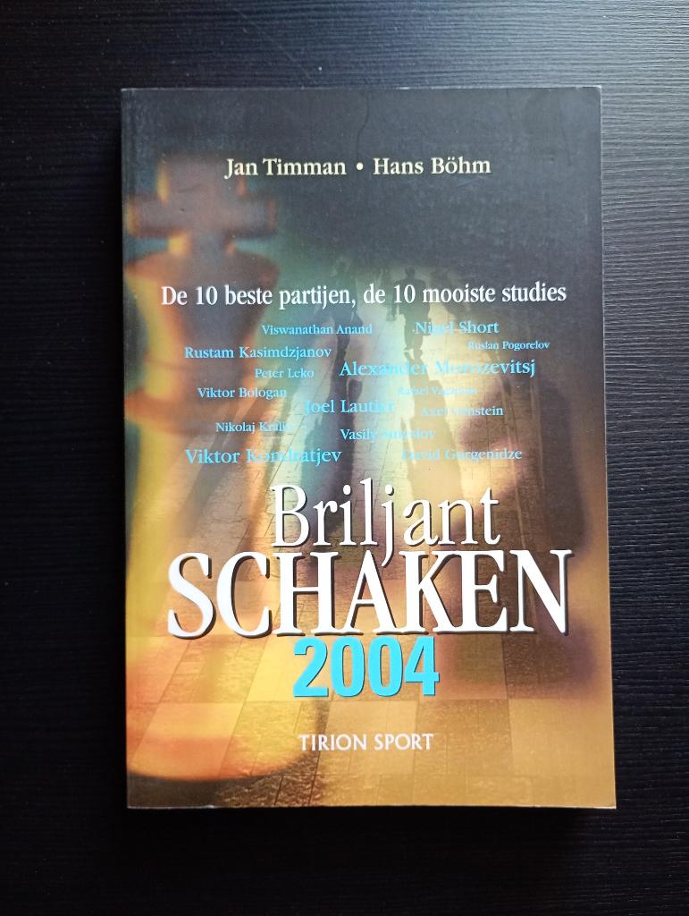 Briljant schaken 2004, Hobby en Vrije tijd, Denksport en Puzzels, Ophalen of Verzenden, Minder dan 500 stukjes, Zo goed als nieuw