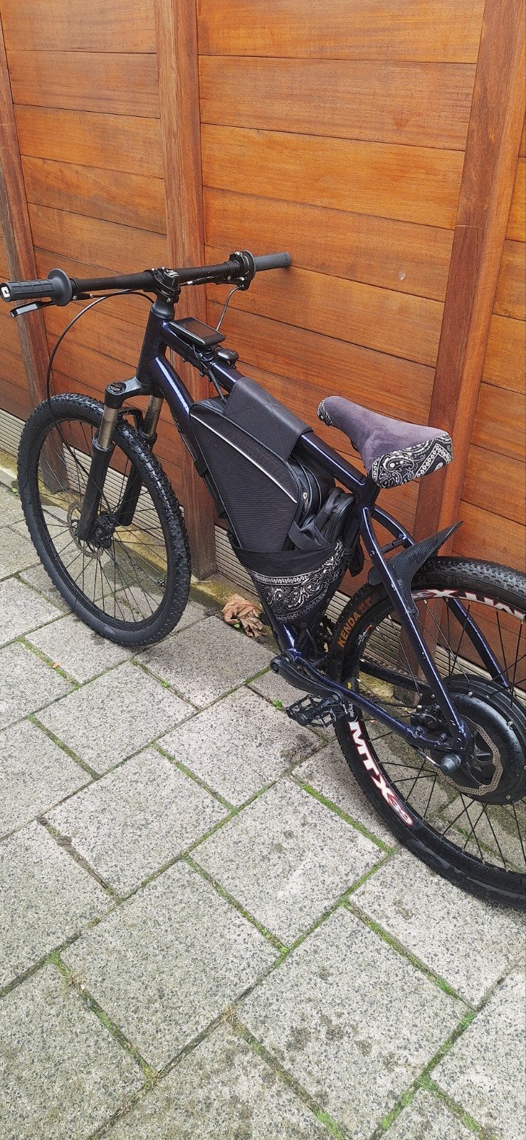 ebike  1000w 52v conversionkit 2000w+ piek, Ophalen of Verzenden, Zo goed als nieuw, Schijfrem, 26 inch of meer