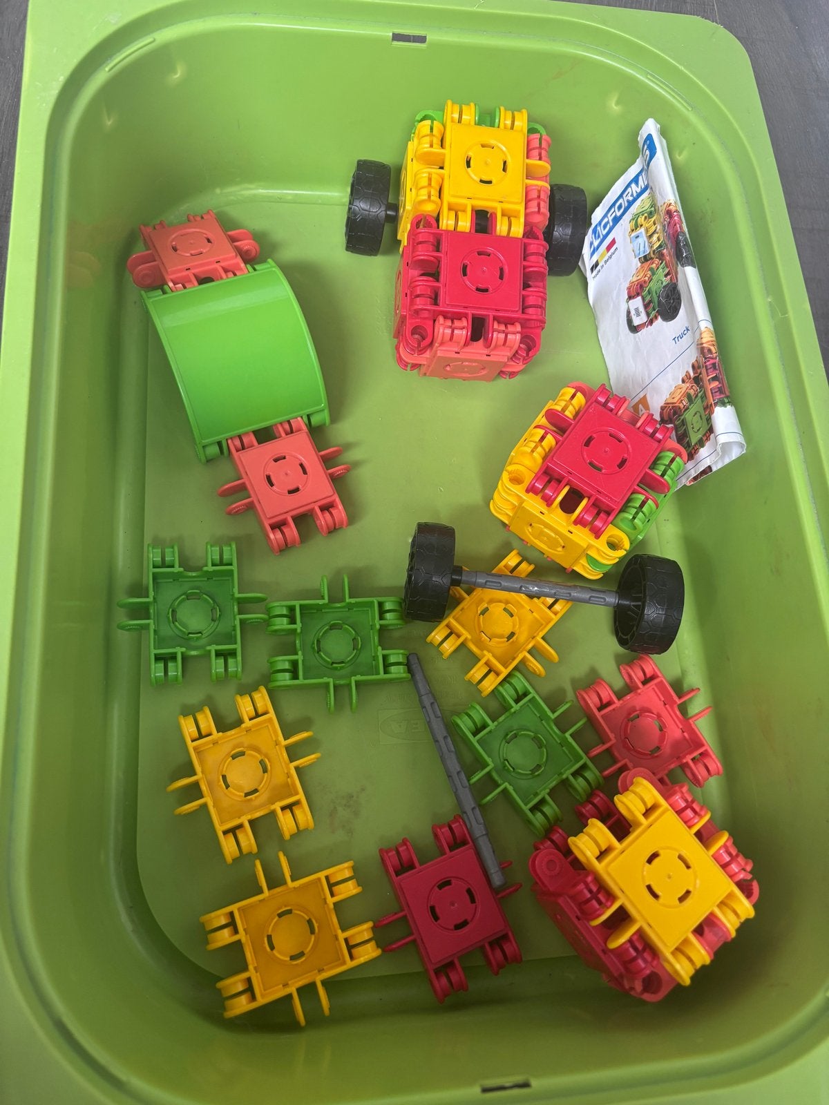 gratis Clicformers bouwblokken set, Ophalen of Verzenden, Gebruikt, Overige merken