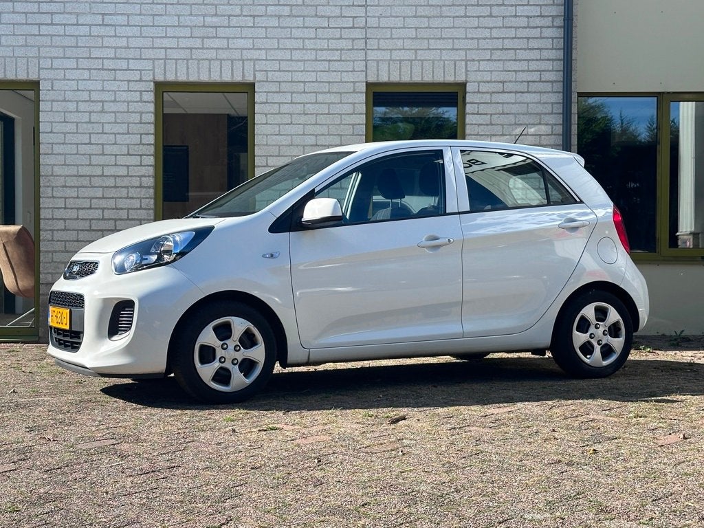 Kia Picanto 1.0 CVVT ComfortLine LPG, Auto's, Voorwielaandrijving, Euro 6, Emergency brake assist, Wit