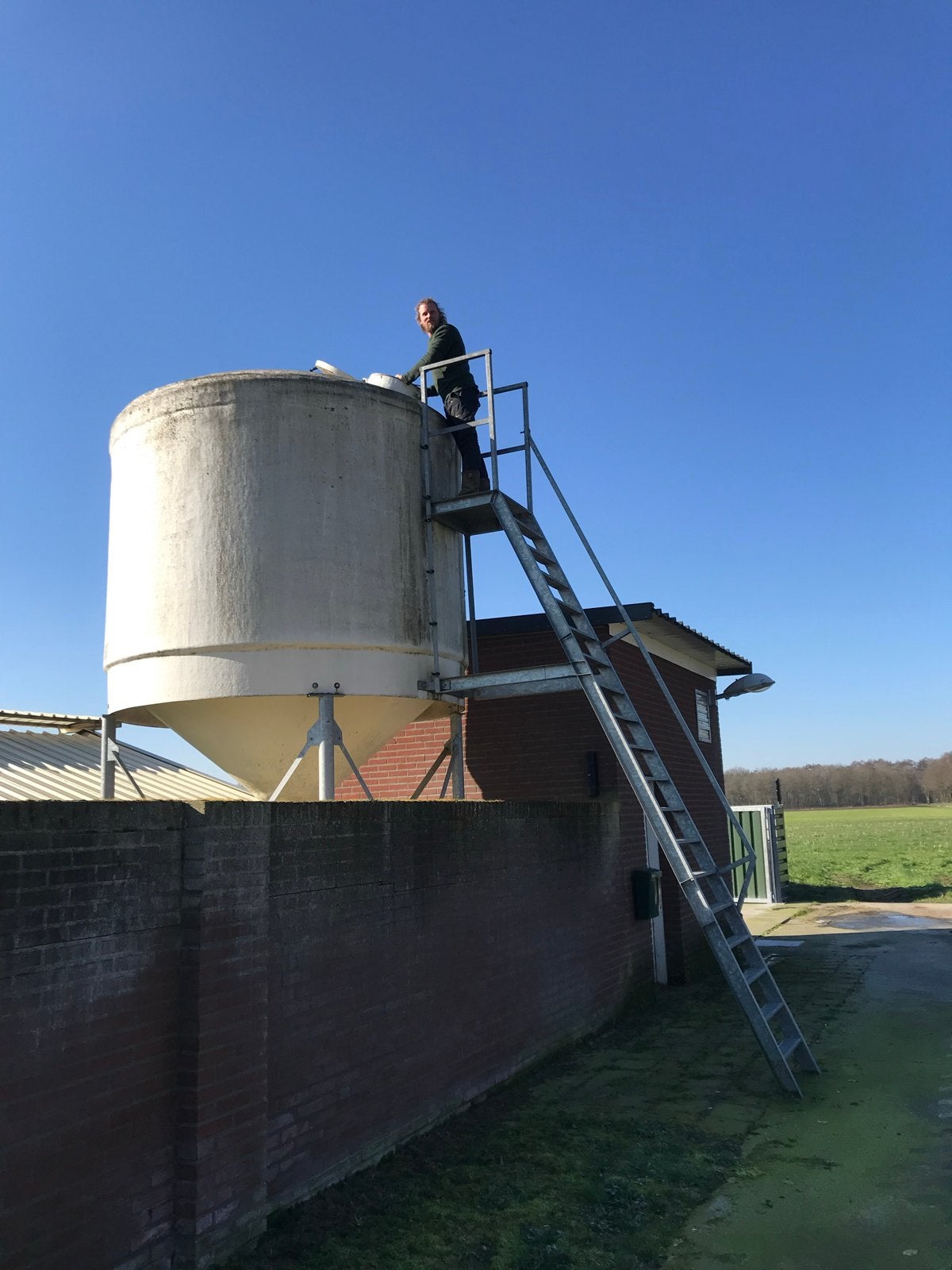 Silo tinyhouse microhouse, Ophalen