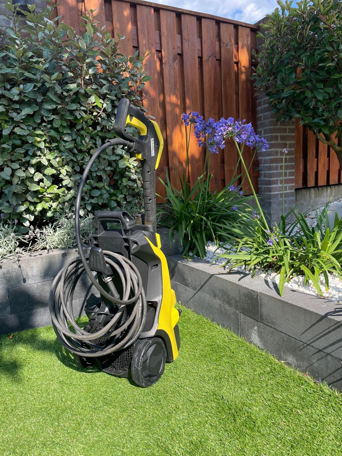Kärcher K4 hogedrukreiniger, Tuin en Terras, Hogedrukreinigers, Ophalen, Zo goed als nieuw, Elektrisch
