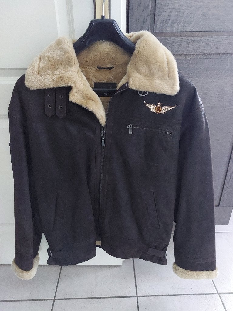 winterjas, Kleding | Heren, Jassen | Winter, Ophalen, Bruin, Maat 56/58 (XL), Zo goed als nieuw