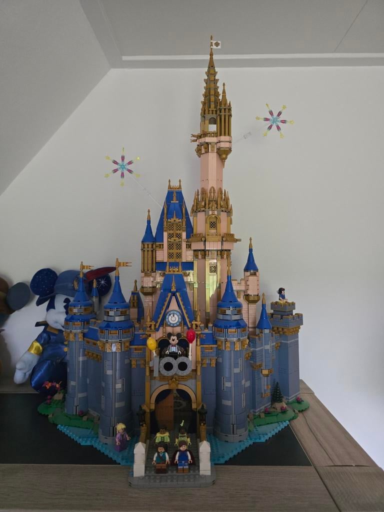 LEGO Disney Kasteel 100 Jaar 43222, Ophalen, Zo goed als nieuw, Jongen of Meisje