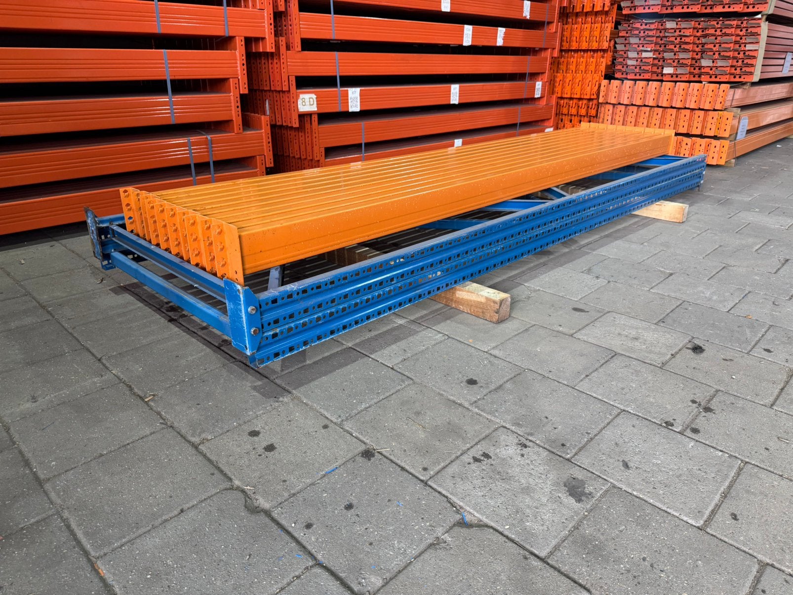 3,6m Nedcon PR palletstelling magazijnstelling 350x340x110cm, Ophalen, Gebruikt, 250 mm of meer