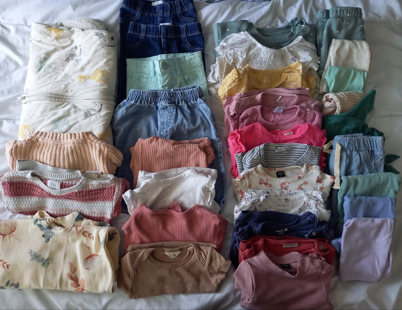 Meisjes kledingpakket maat 62/68, Kinderen en Baby's, Ophalen of Verzenden, Maat 62