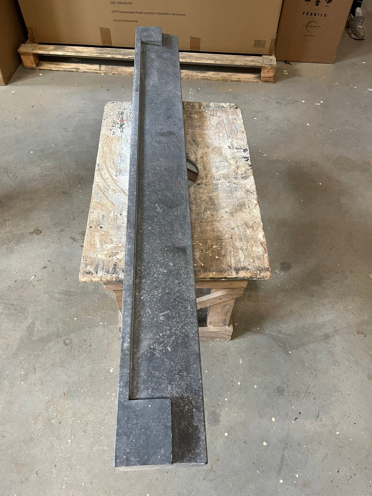 Hardsteen dorpel, Overige materialen, Overige typen, Nieuw, Minder dan 75 cm