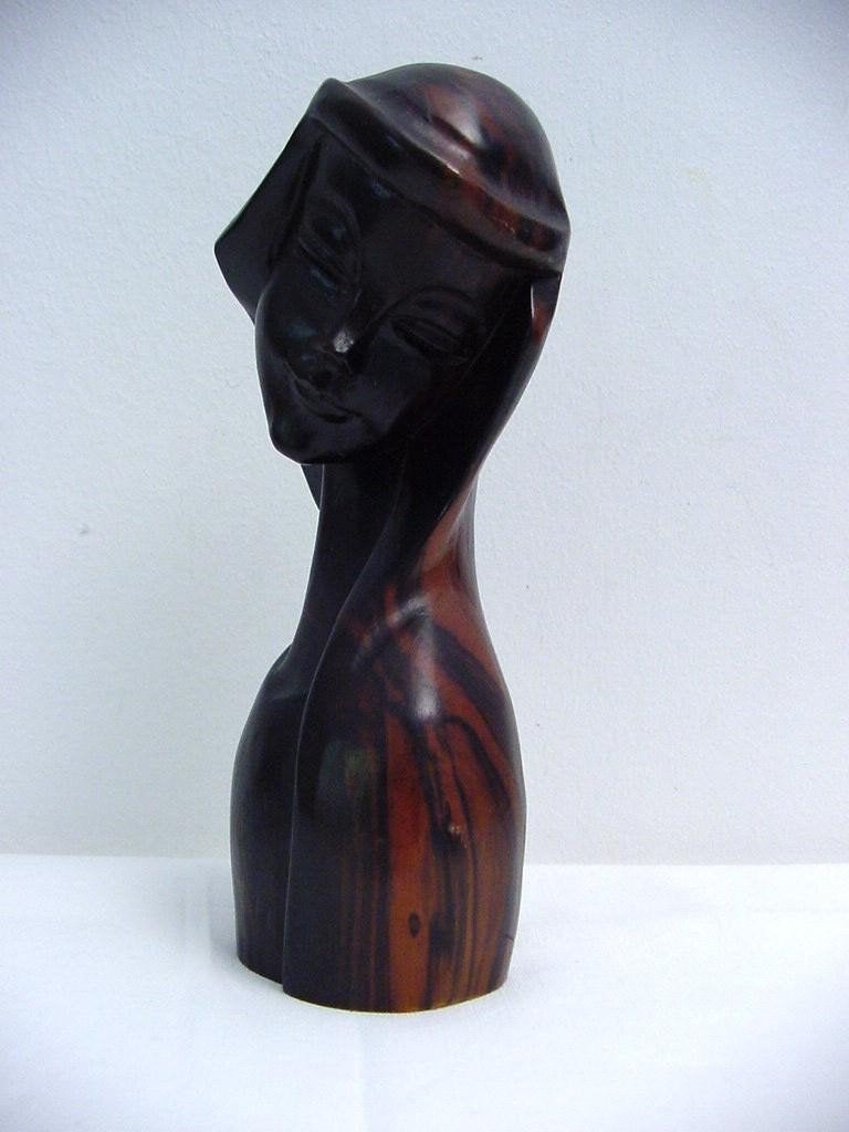 buste Balinese vrouwenkop, Ophalen of Verzenden