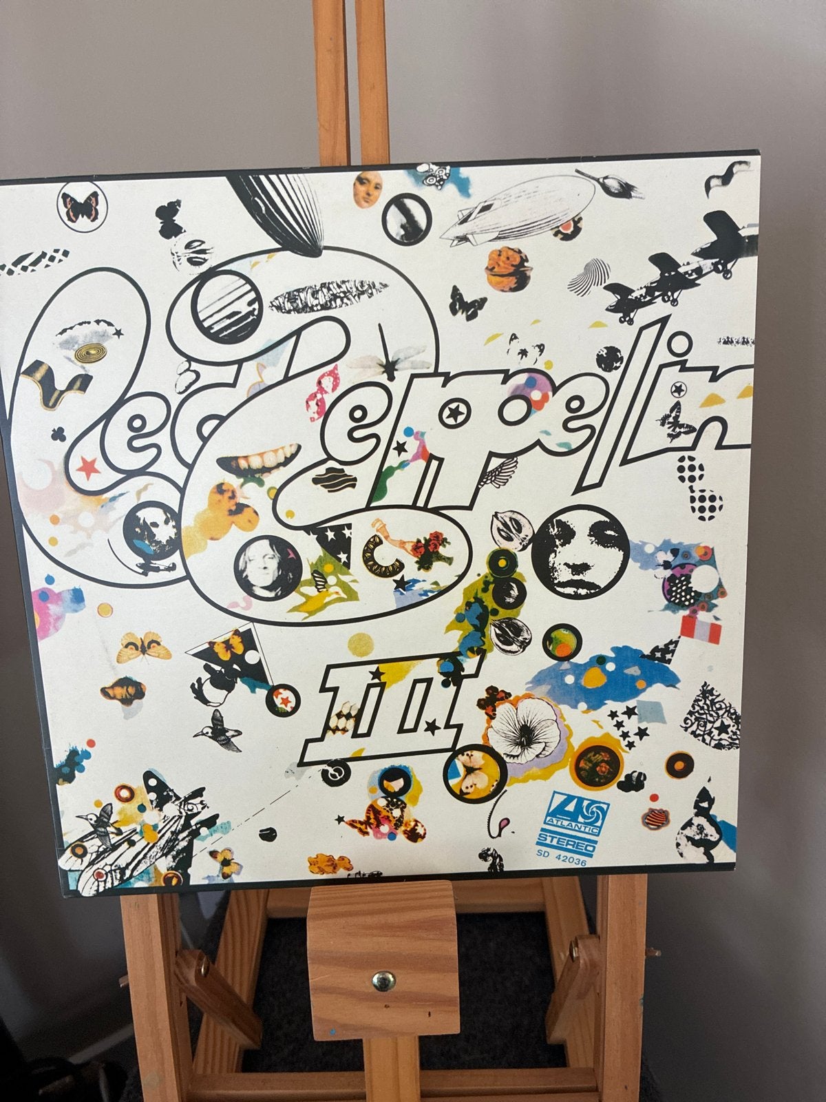 Led Zeppelin III LP - Israël Groen Vinyl - Near Mint, Progressive, Colored vinyl, Ophalen of Verzenden, 12 inch