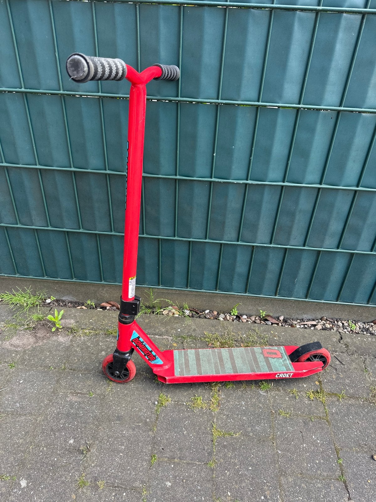 Dominator Cadet Stuntstep Rood - Gebruikt, Fietsen en Brommers, Steps, Ophalen, Gebruikt, Gewone step
