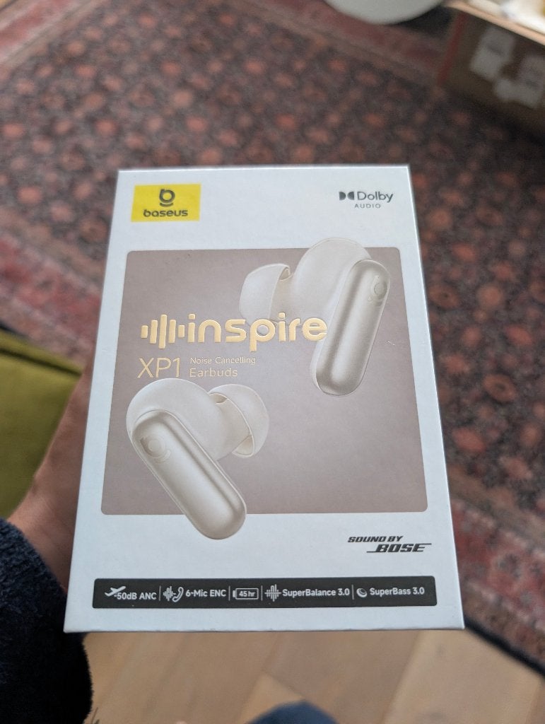 Baseus Inspire Sound by Bose XC1 Wit/Crème in-ear, In gehoorgang (in-ear), Nieuw, Wit, Bluetooth