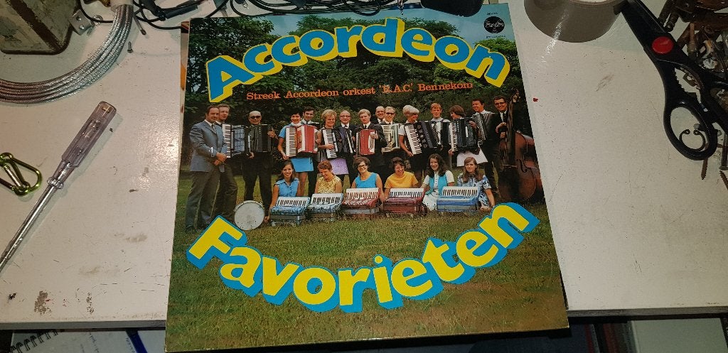 Streek Accordeon Orkest R.A.C. Bennekom - Accordeon Z222-61, LP, Ophalen of Verzenden, Zo goed als nieuw, 12 inch