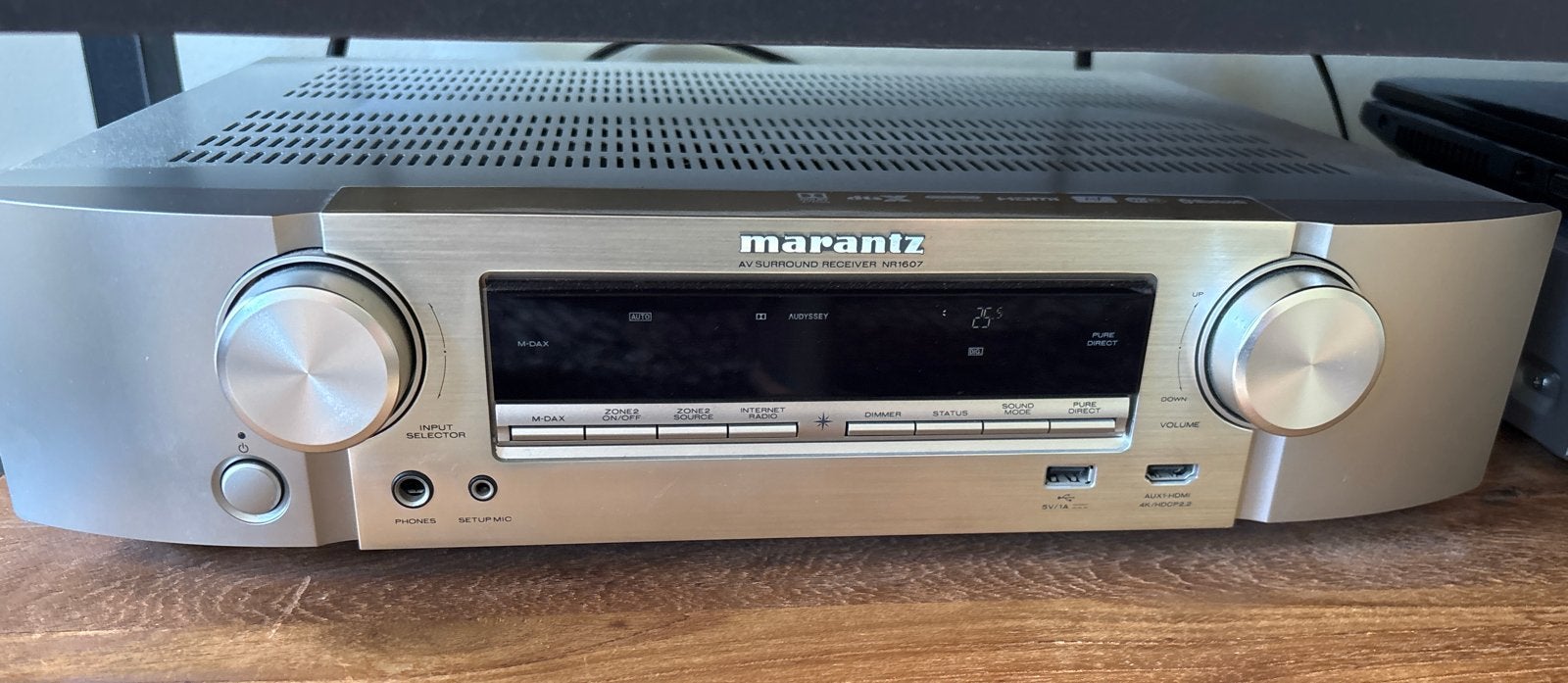 Marantz NR1607 Receiver, DV6400 CD/DVD speler & Mordaunt, Gebruikt, Tuner of Radio, Losse componenten, Ophalen