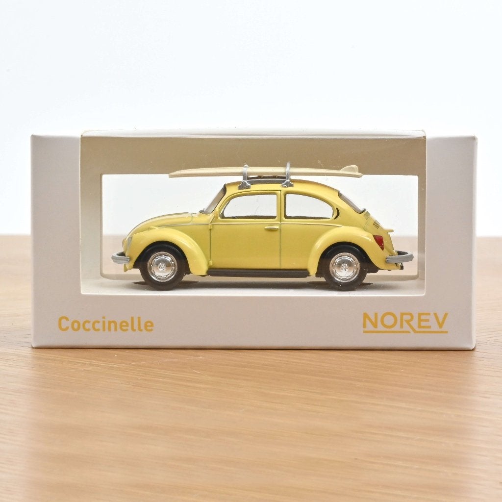 VW Kefer 1303 1973 Geel Surfboards jet-car 1/43 NOREV 841007, Verzenden, Nieuw, Auto, Norev