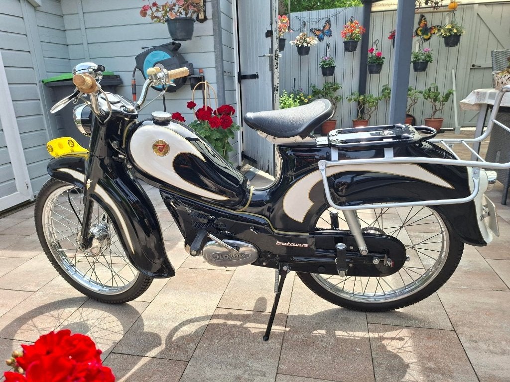 oldtimer brommer batavus tourist, Ophalen, Maximaal 45 km/u, Batavus, 2 versnellingen