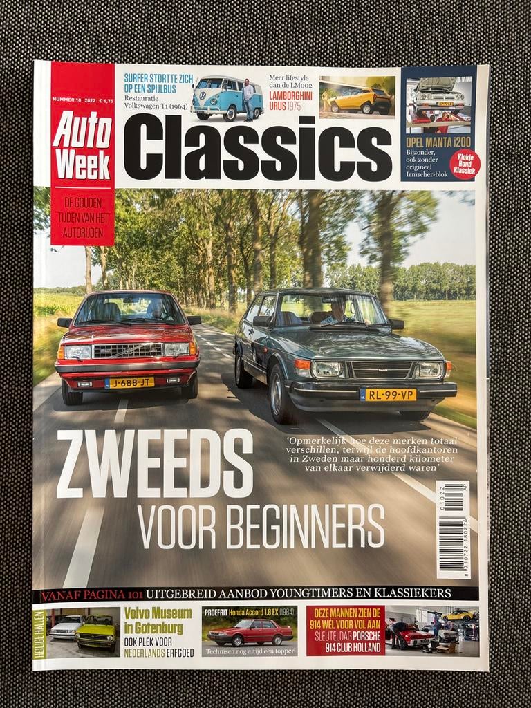 AutoWeek Classics - Nummer 10 2022: Zweeds voor Beginners, Ophalen of Verzenden, Nieuw
