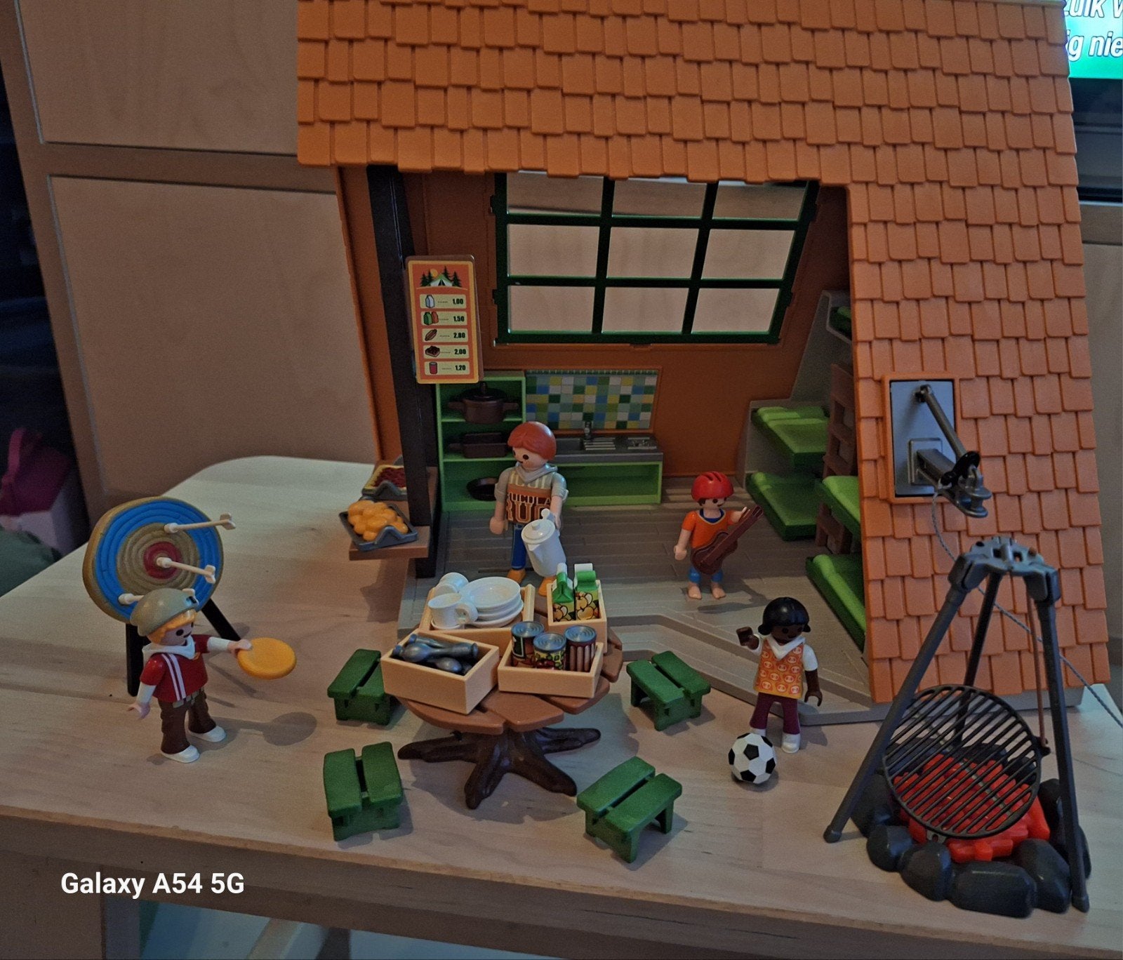Playmobil grote vakantiebungalow (6887), Ophalen, Gebouw, Summer fun, Zo goed als nieuw