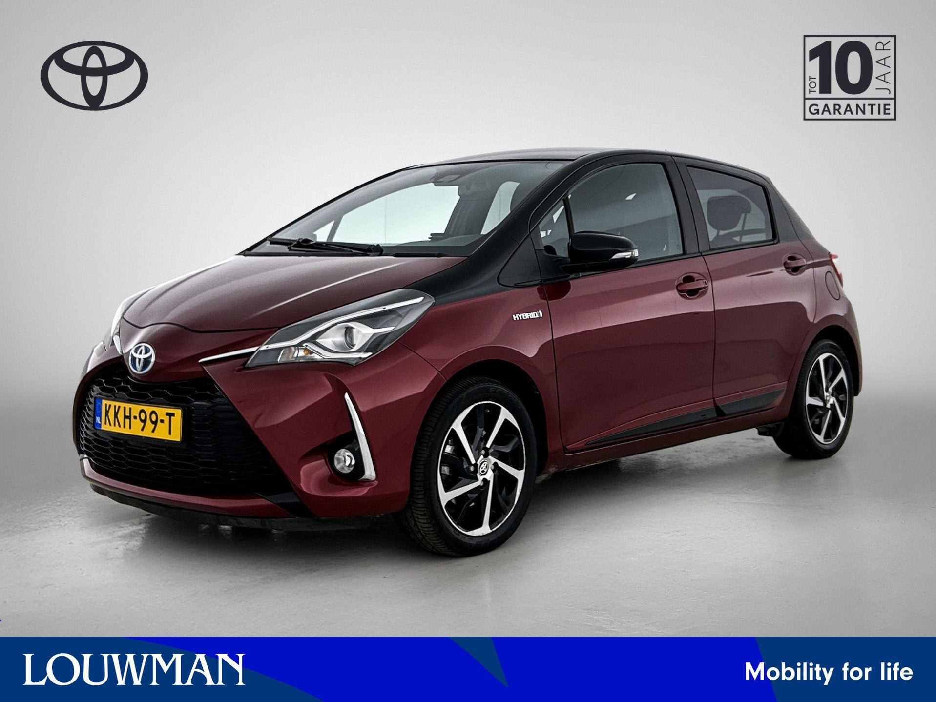 Toyota Yaris 1.5 Hybrid Bi-Tone | Navigatie | Cruise Control, Auto's, Toyota, 12 maanden, Gebruikt, 4 cilinders, Bedrijf