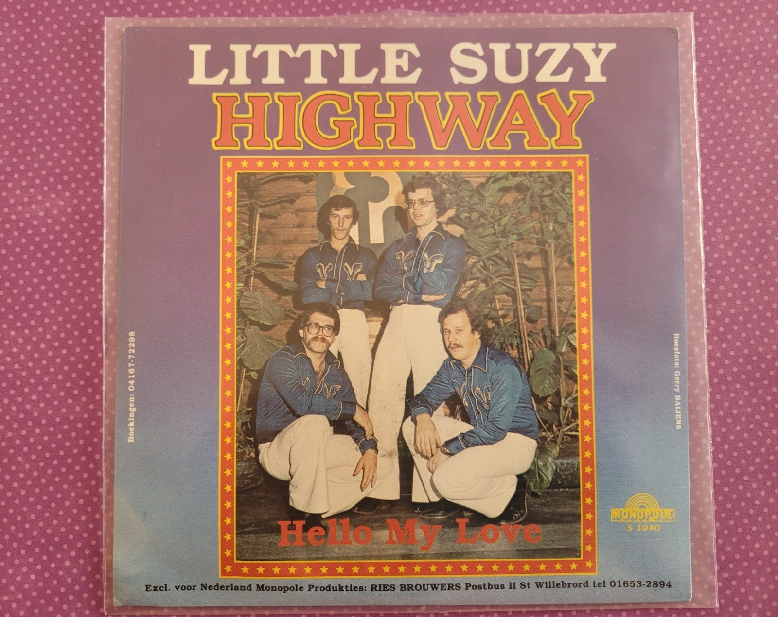 Highway - Little Suzy - Hello my love ., Ophalen, Zo goed als nieuw, Overige formaten, Levenslied of Smartlap