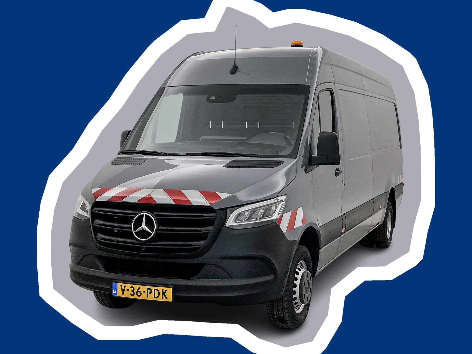 Mercedes-Benz Sprinter 519 3.0 CDI L3H2 V6 Led koplampen 360, Auto's, Automaat, Achterwielaandrijving, Gebruikt, 190 pk