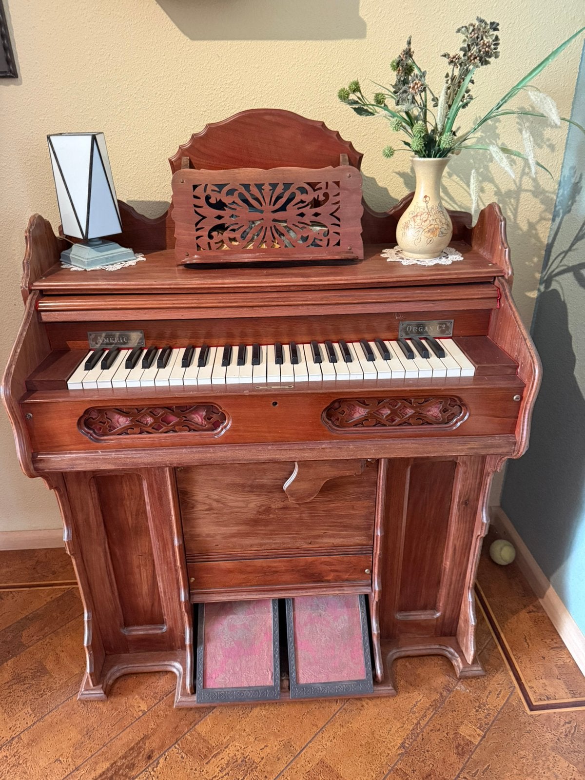 Harmonium 1895. Gerestaureerd. Goed bespeelbaar, Muziek en Instrumenten, Orgels, Ophalen, Gebruikt, 1 klavier, Harmonium
