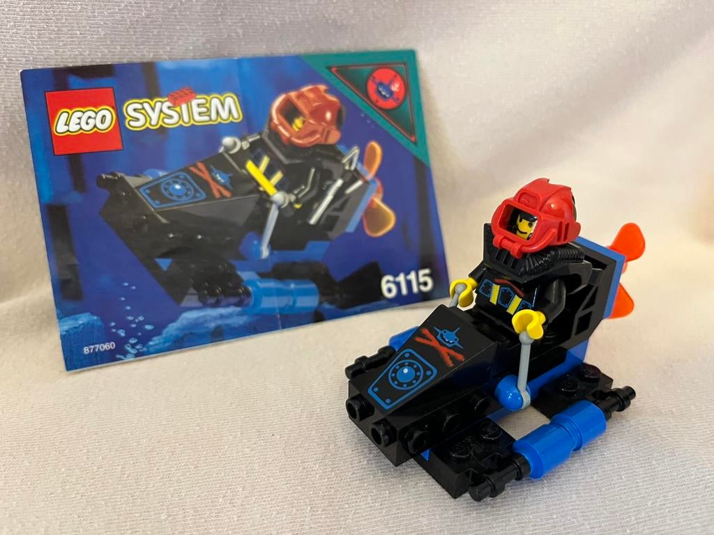 Lego 6115 Shark scout, Ophalen of Verzenden, Zo goed als nieuw, Lego