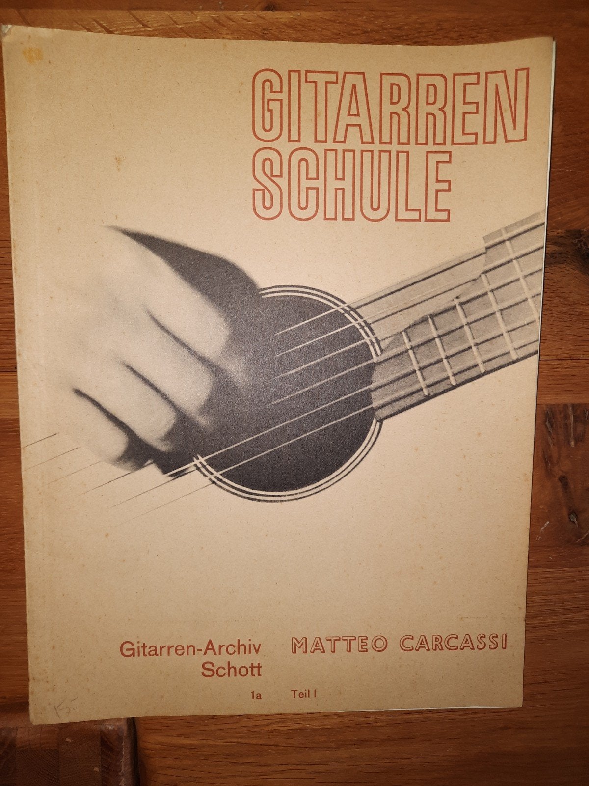 Gitarrenschule Teil 1 von Matteo Carcassi, Klassiek, Les of Cursus, Ophalen of Verzenden, Gitaar