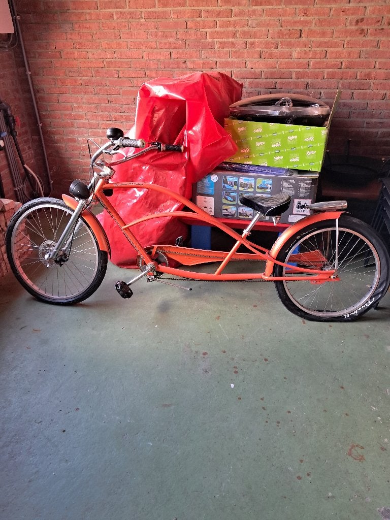 Slick Daddy custom cruiser, Fietsen en Brommers, Ophalen, Terugtraprem, Gebruikt, Staal