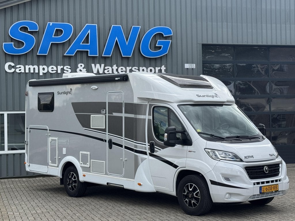 Sunlight T 67 Active | 9G Automaat | Enkele bedden | Hefbed, Caravans en Kamperen, Automaat, Sunlight, Fiat, Bedrijf