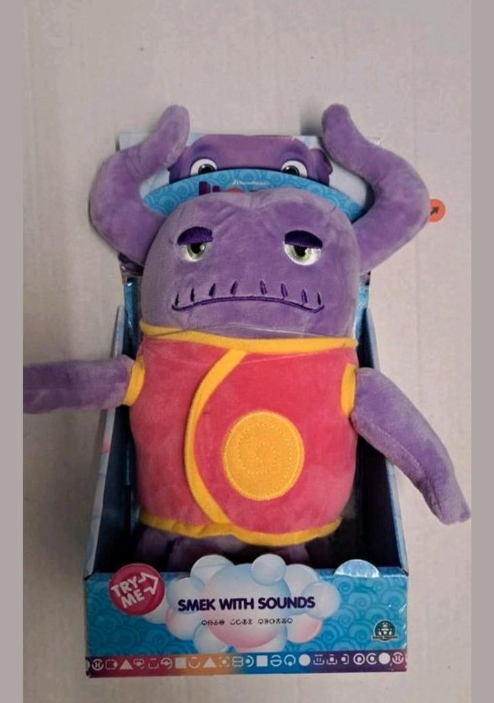 Dreamworks Home Smek Pluche - Nieuw met geluid!, Overige typen, Nieuw, Ophalen of Verzenden, DreamWorks Animation