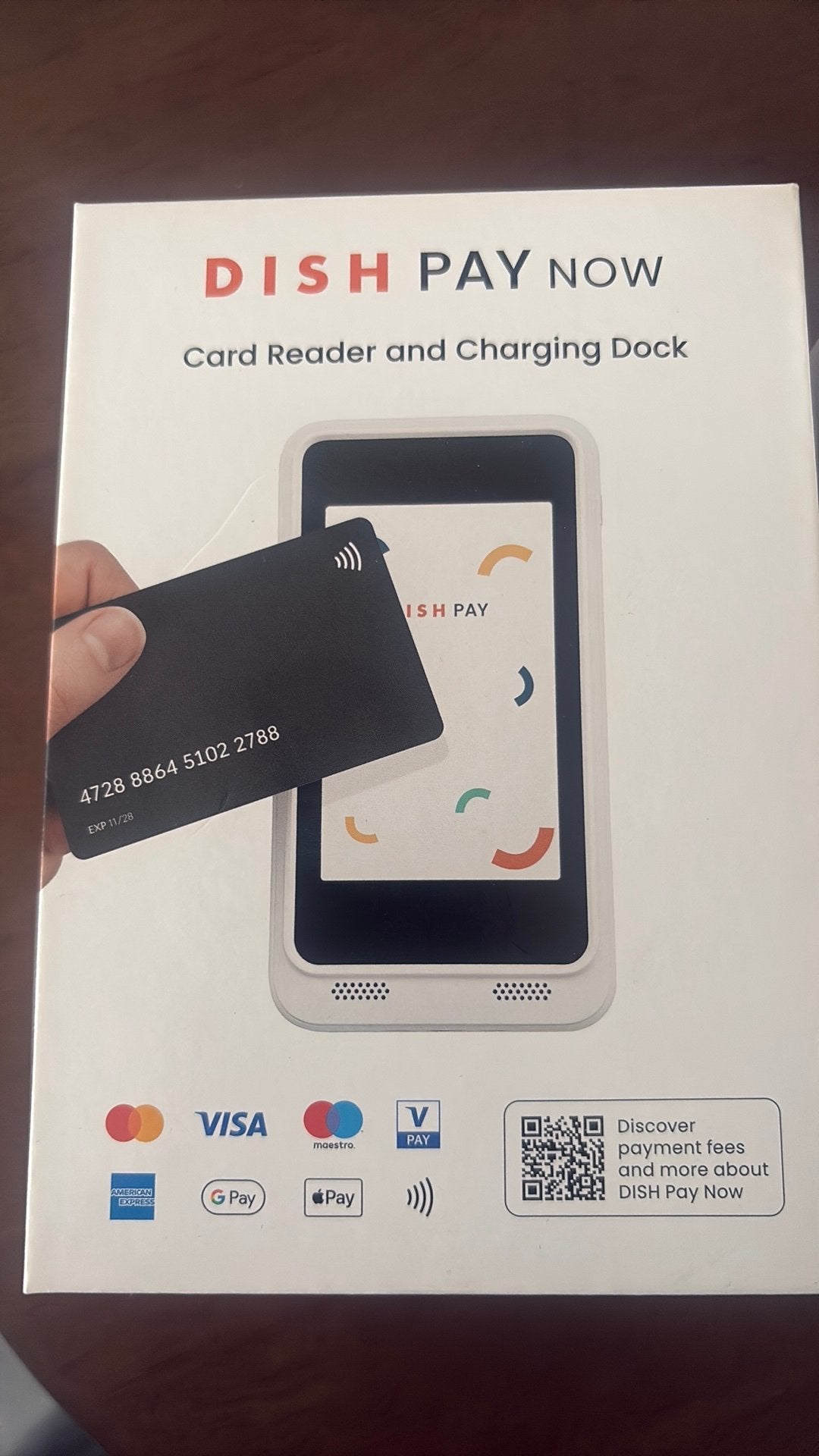 Dish pay now - card reader and charging Dock, Ophalen, Overige typen