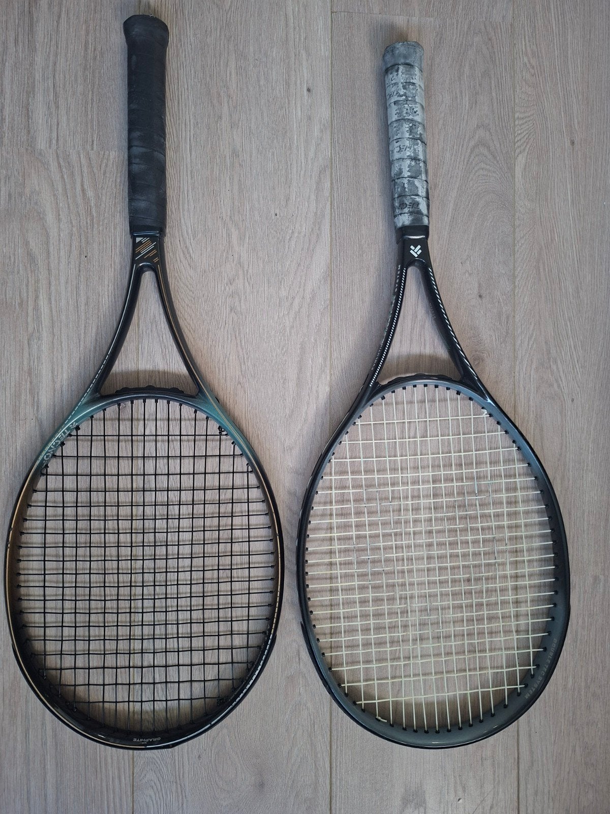 Tecno Pro Evolution 680 tennisrackets met hoezen, Gebruikt, Ophalen of Verzenden, Racket, L2
