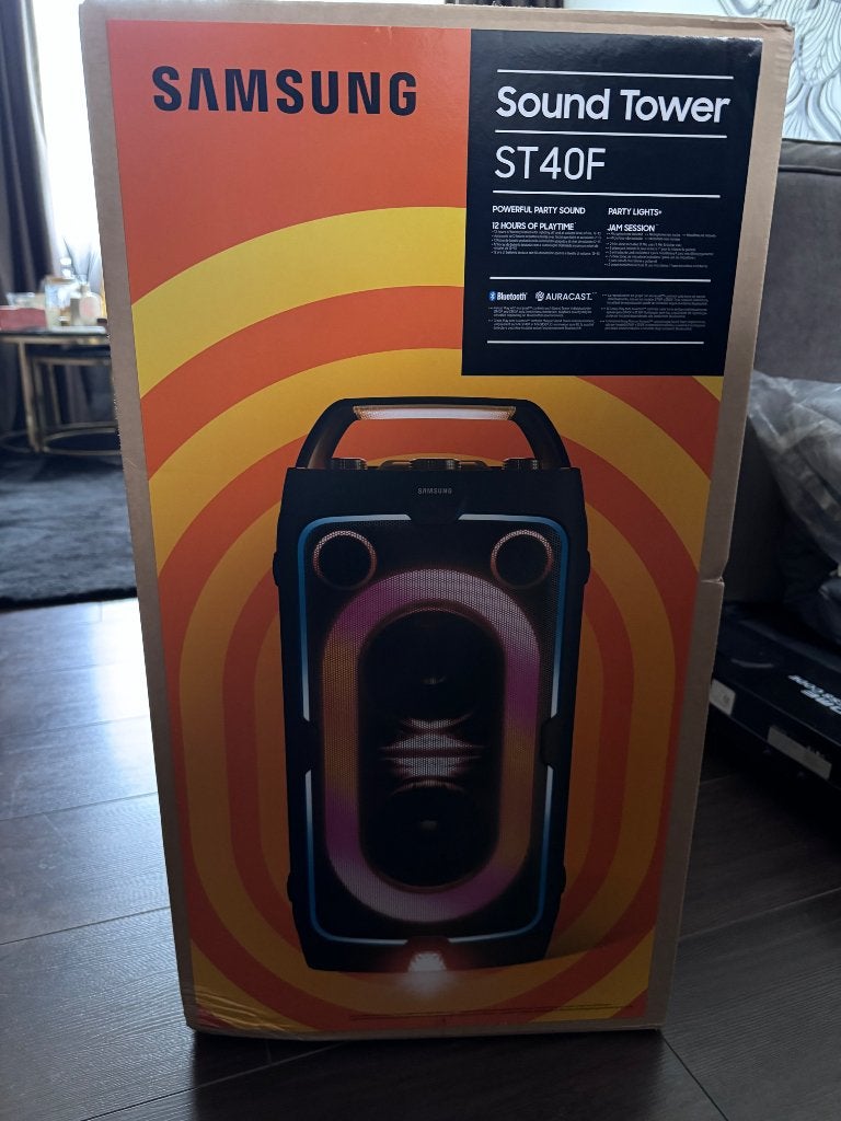 Samsung Sound Tower ST40F, Subwoofer, Nieuw, Ophalen, 150 watt of meer