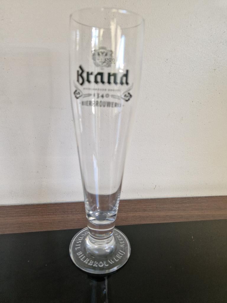 bierglas BRAND bierbrouwerij, Ophalen of Verzenden, Zo goed als nieuw, Glas of Glazen, Brand