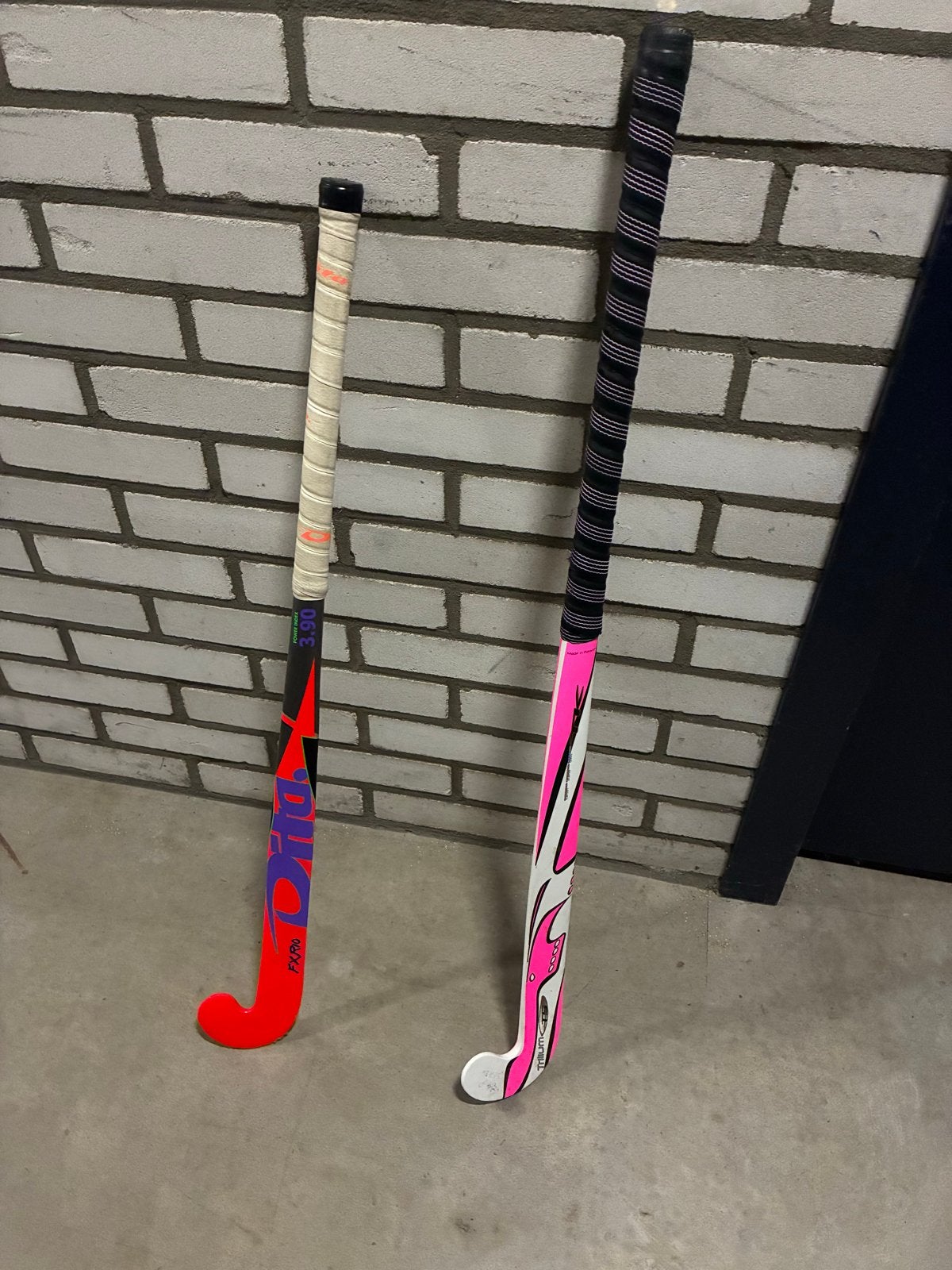 2 gebruikte hockeysticks, Dita en TK, Sport en Fitness, Hockey, Ophalen of Verzenden, Gebruikt, Stick