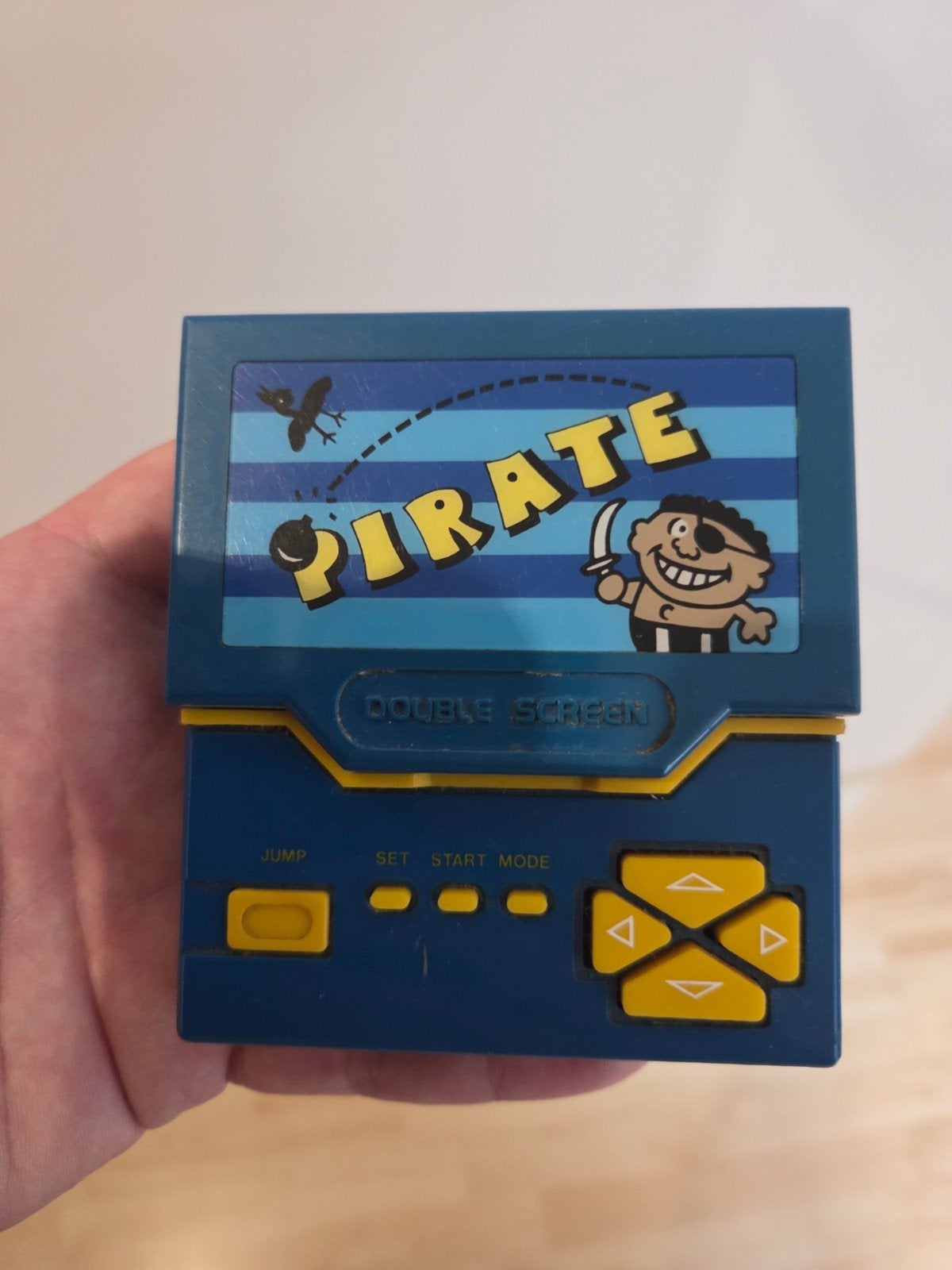 Vintage Double Screen Pirate Handheld Game, Spelcomputers en Games, Ophalen of Verzenden, Overige merken, Gebruikt