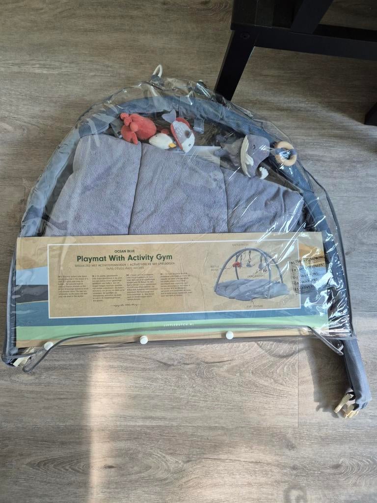 Little Dutch Speelkleed met Activiteitenboog - Ocean Blue, Ophalen, Gebruikt, Babygym