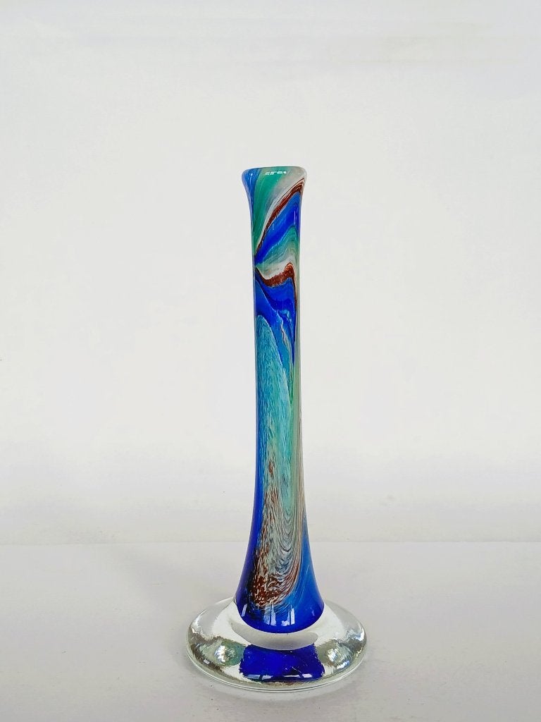 Vaas Solifleur Glasgalerie Willingen Art Glass, Antiek en Kunst, Ophalen of Verzenden