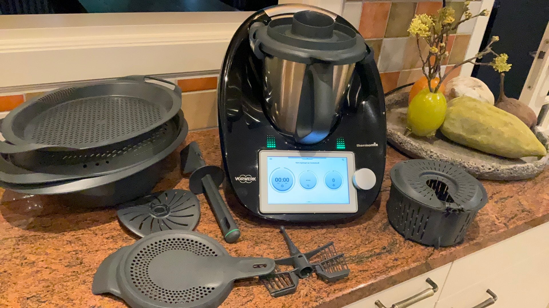Thermomix TM6, Witgoed en Apparatuur, Ophalen, Zo goed als nieuw, 3 snelheden of meer