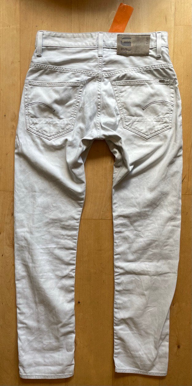 G Star Raw Tapered COJ jeans spijkerbroek W29 L32 wit, Kleding | Heren, Ophalen of Verzenden, Zo goed als nieuw, Wit, W32 (confectie 46) of kleiner