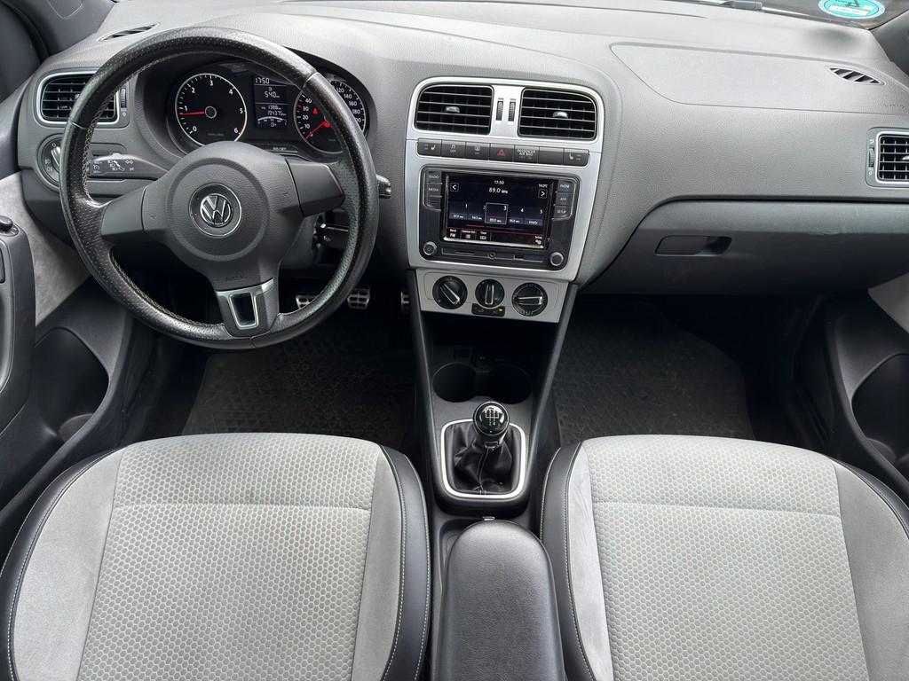 Volkswagen Polo 1.6 TDI Cross BlueMotion R-Line Edition l Cr, Auto's, Volkswagen, Voorwielaandrijving, Euro 5, Gebruikt, Zwart