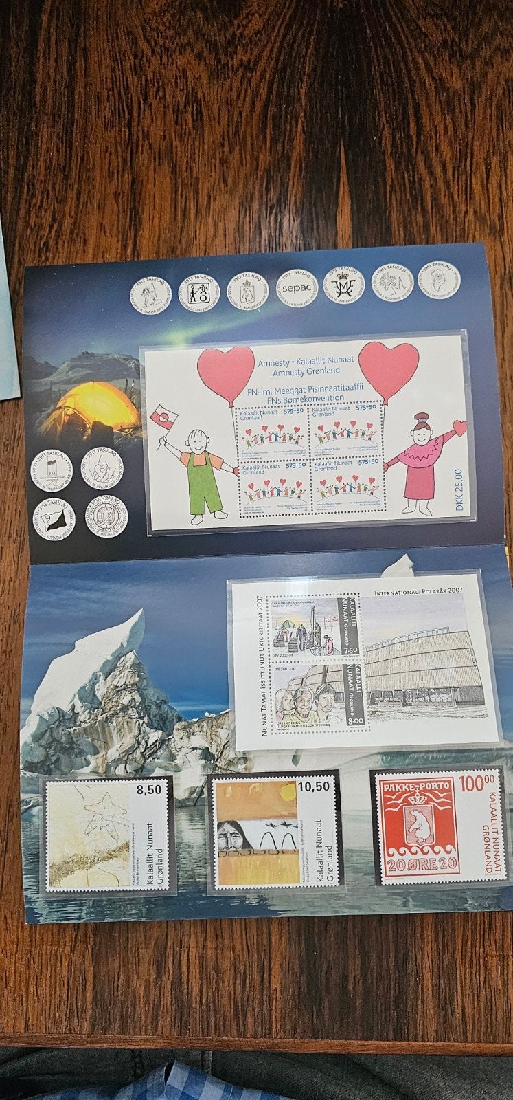 Groenlandse postzegelcollectie - Diverse uitgaven, Postzegels en Munten, Verzenden, Na 1940, Postfris
