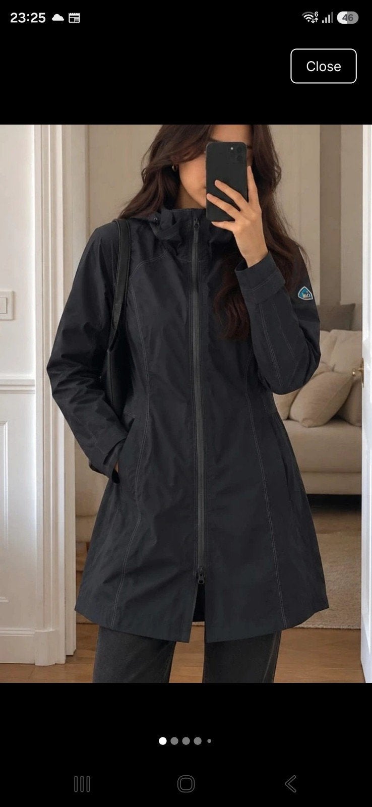 KÜHL  waterdicht, winddicht damesjas parka   Maat L 42/44, KÜHL PROJEKT, Zwart, Maat 42/44 (L), Ophalen of Verzenden