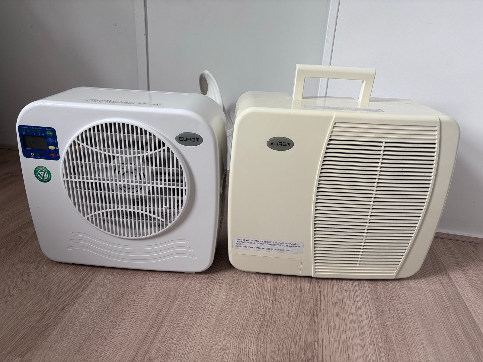 Eurom AC2401 split airco, Ophalen, Gebruikt
