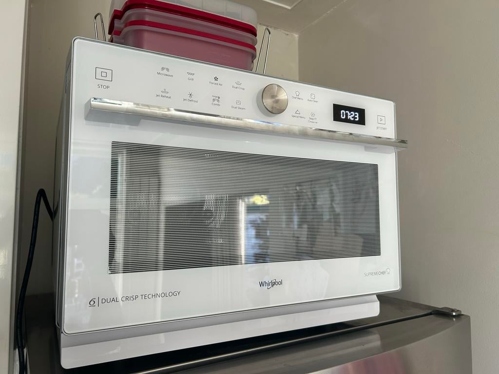 Whirlpool Supreme Chef Combimagnetron - Zo goed als nieuw, Ophalen of Verzenden, Zo goed als nieuw